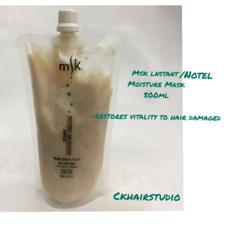 Msk/Notel professional instant moisture hair mask (500ml) | Shopee Malaysia