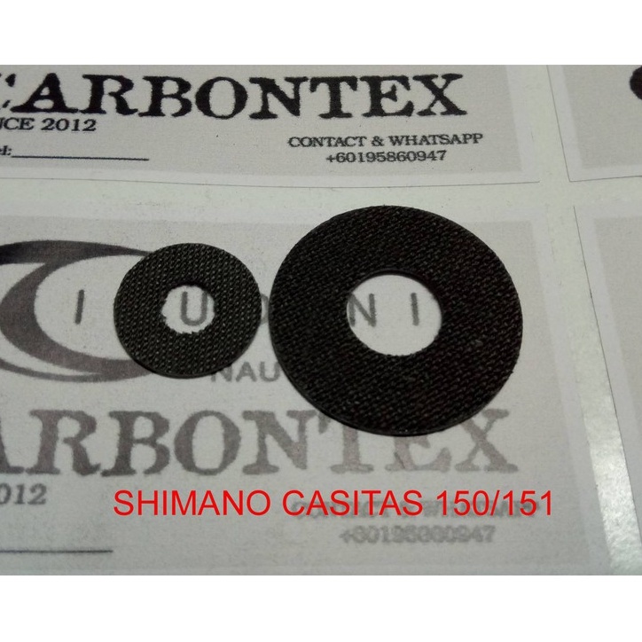 Rondelle Drag Shimano Carbontex Per Bass Rise (18) – Migliora La Frizione Del Mulinello
