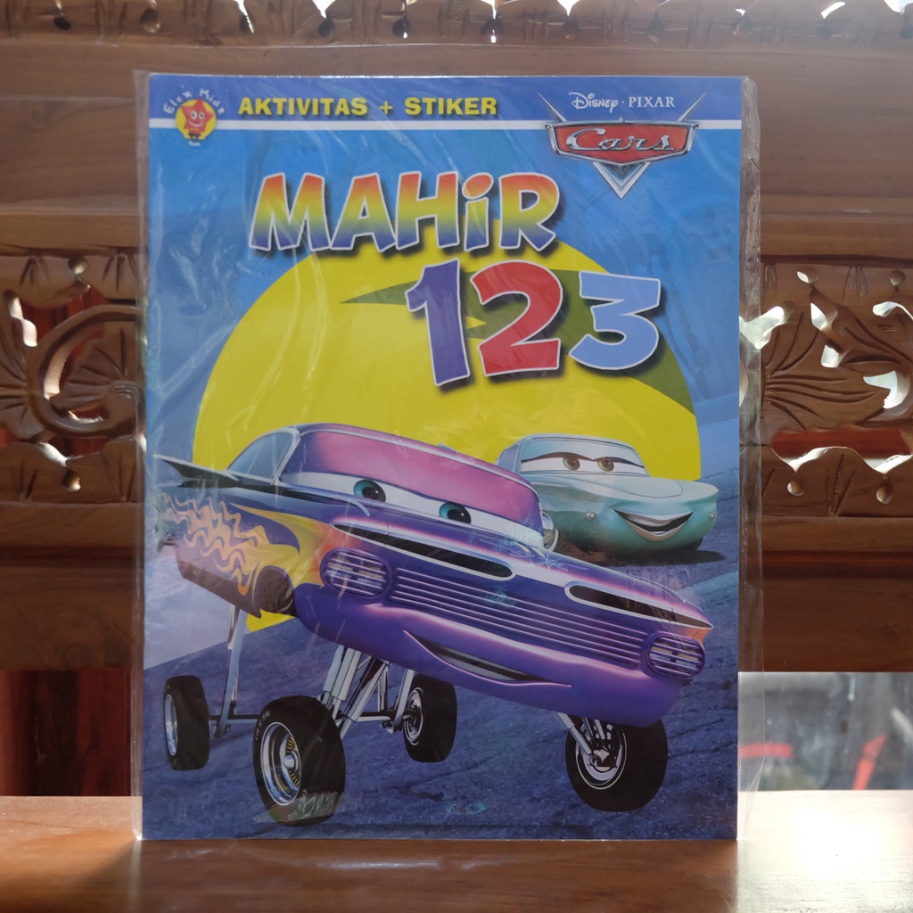 Cars Advanced 123 - Children's Activity Book Sticker | Shopee Malaysia