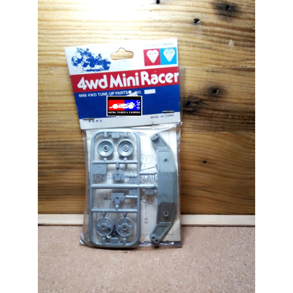 Diamond Mini 4wd Tune Part - Side Roller Zero Chassis | Shopee Malaysia