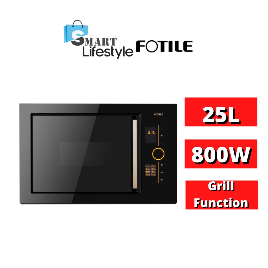 [FREE SHIPPING] Fotile Builtin Microwave oven 25L with Grill Function