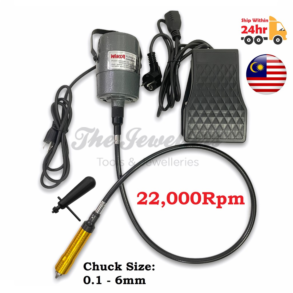 💥READY STOCK💥Winsa Electric Hanging Flexible Shaft Drill Handpiece Mill