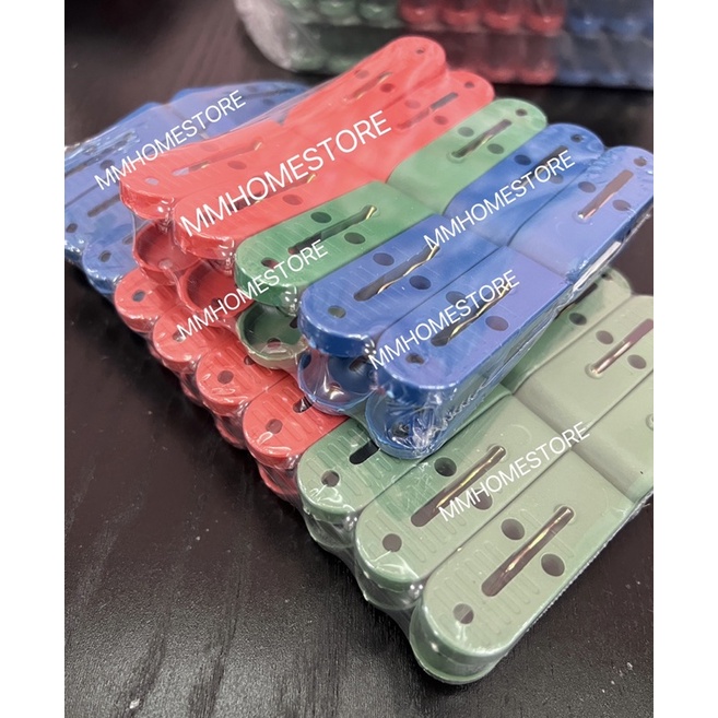 🔥Ready Stock🔥20pcs Plastic Clothes Pegs Colourful Clothes Clip Clothes