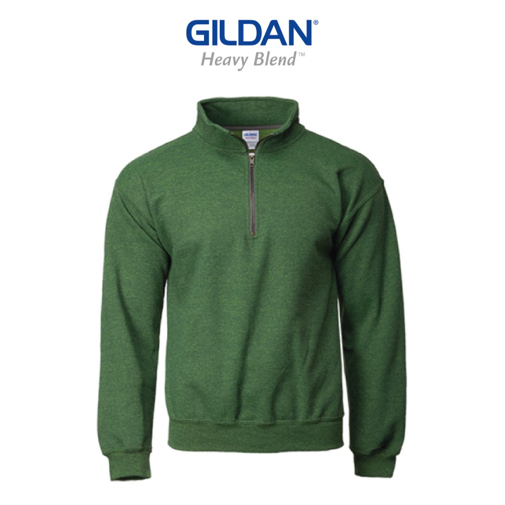 Gildan 18800 Adult Heavy Blend Vintage 1/4-Zip Cadet Collar