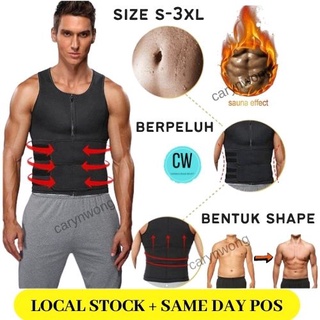 Sweat Shaper Sauna Vest Men Women Thermal Body Slimming Tank Top Corset Fat  Burn