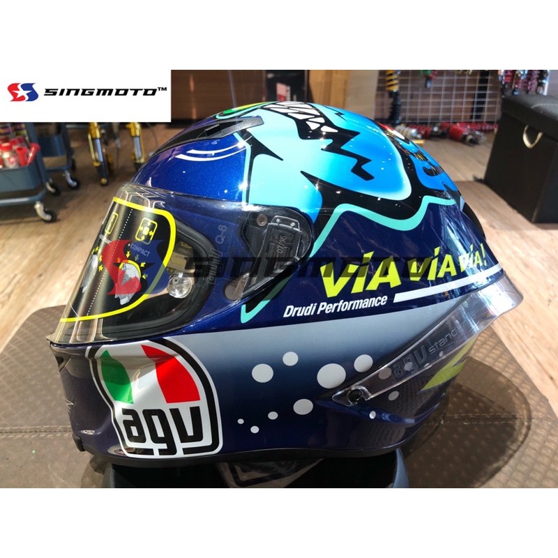 Agv rossi shark store helmet