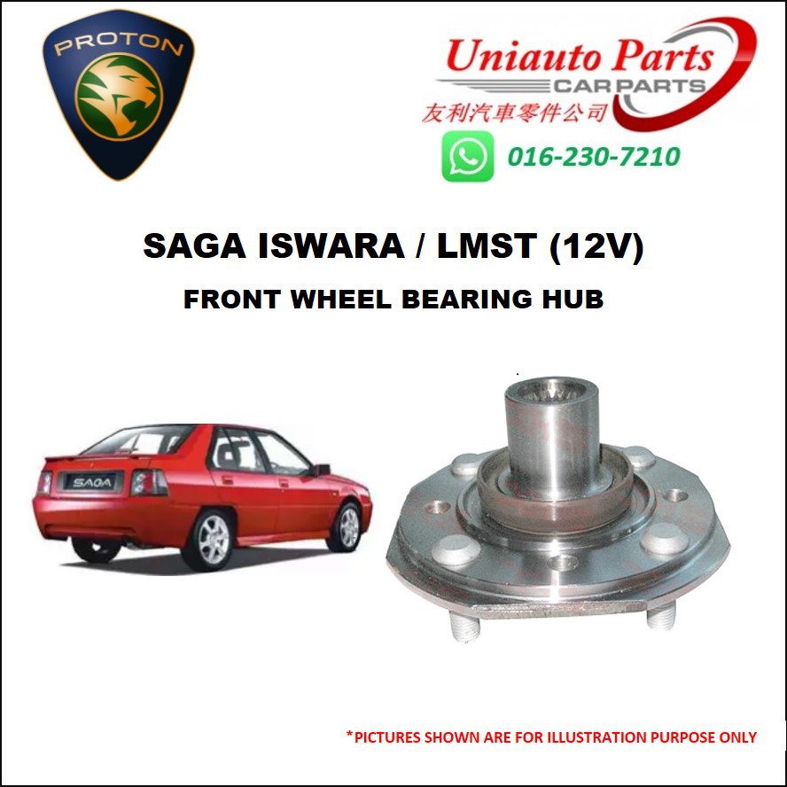 PROTON SAGA ISWARA / LMST (12V) FRONT WHEEL BEARING HUB Shopee Malaysia