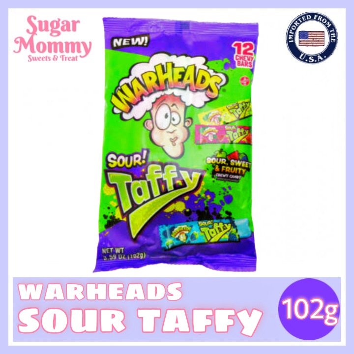 Warheads Sour Taffy Chewy Candies | Shopee Malaysia