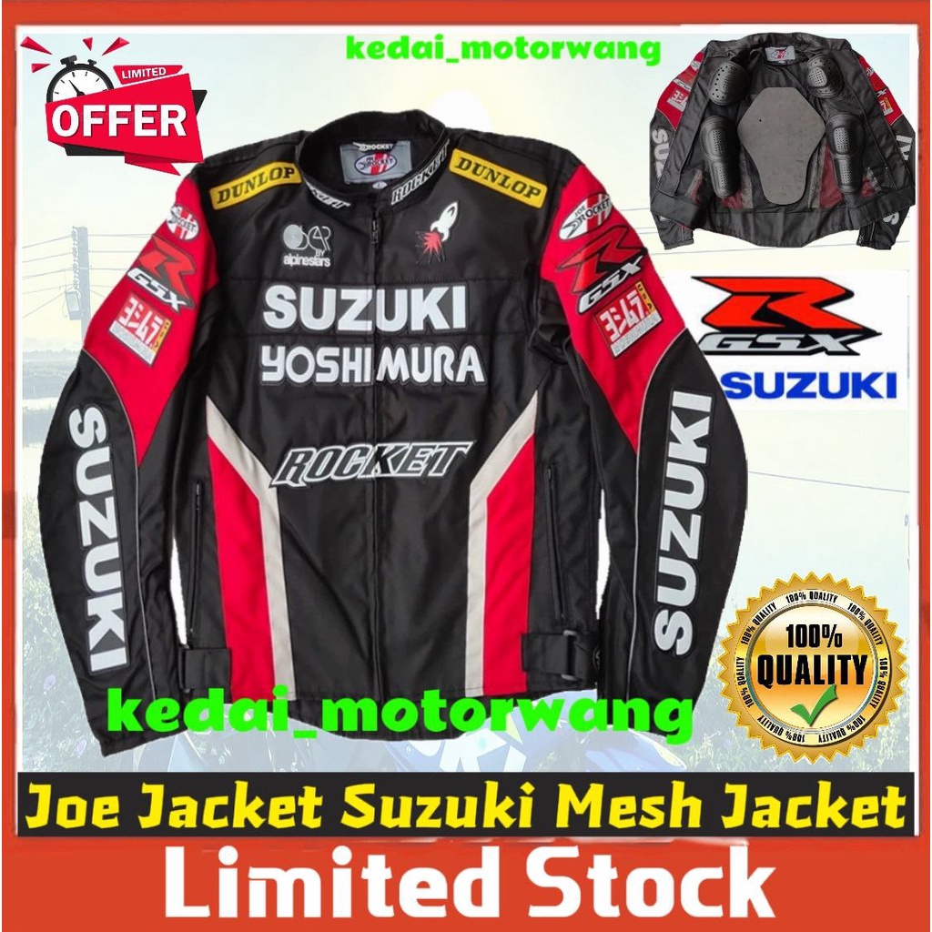 Kedai clearance jacket motor