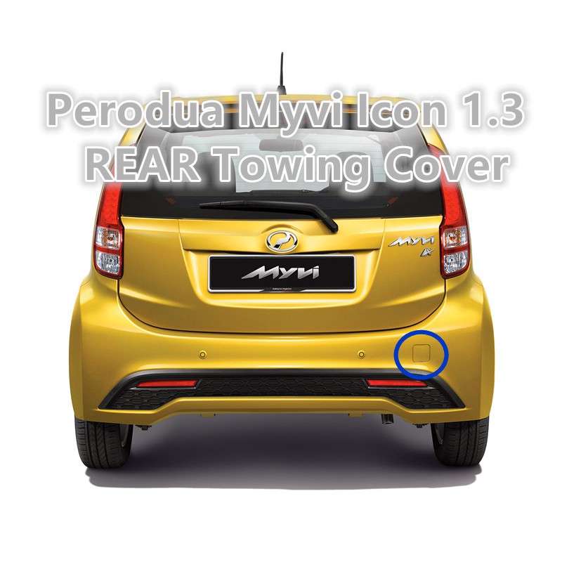 Myvi icon deals rear bumper