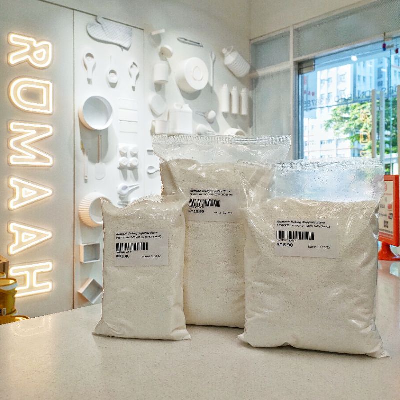 Emping Kelapa Kering / Desiccated Coconut (Low Fat) 250g/500g/1kg