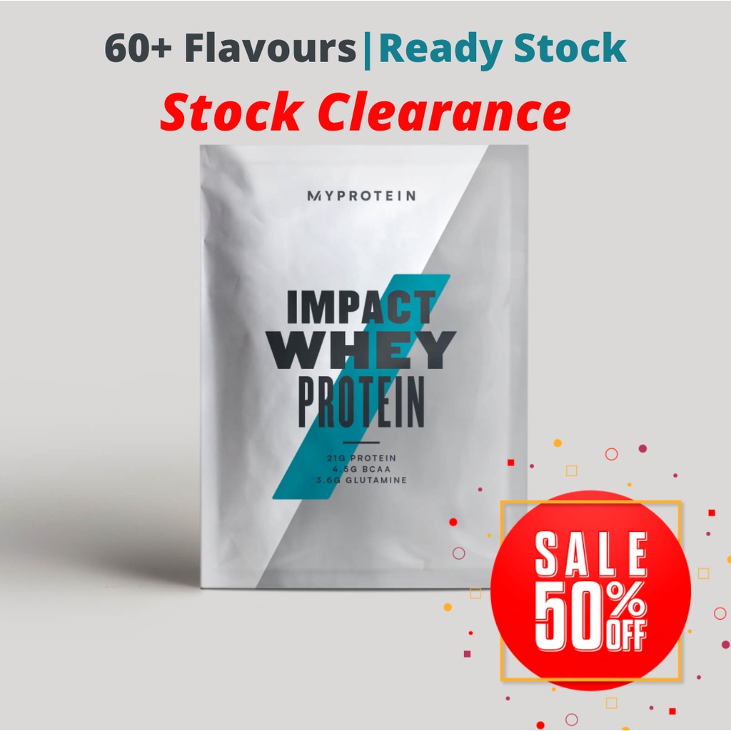 [STOCK CLEARANCE EXP NOV] 🔥Myprotein🔥 Impact Whey Protein The Whey