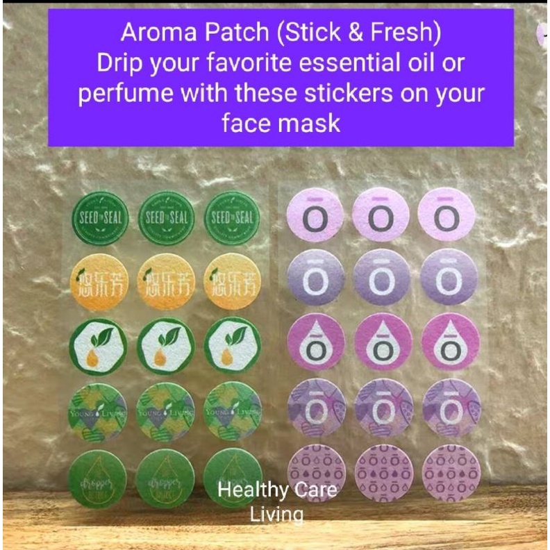 doTERRA & YL Aromatherapy Patch for Face Mask Diffuse Stickers with ...