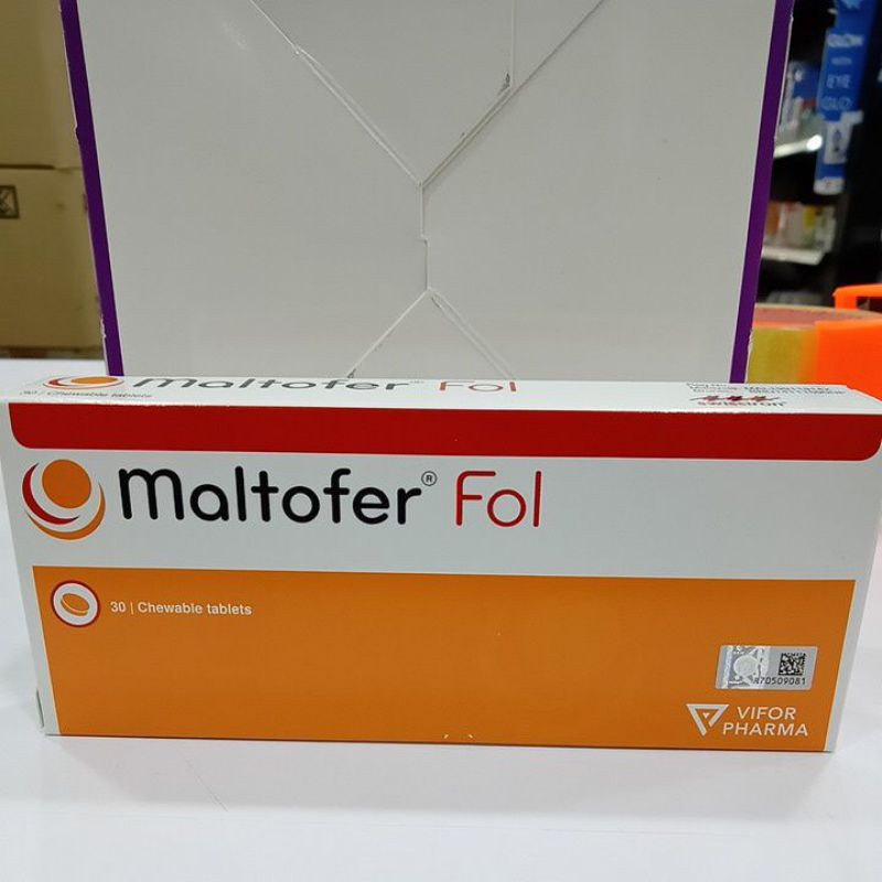 Vitamin Tambah Darah Maltofer chewable tablet | Shopee Malaysia