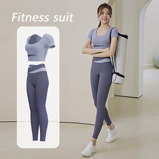 Fitness wear women's long sleeve Sports Top Women's running quick dry T- shirt Tight Sexy elastic back Yoga suit