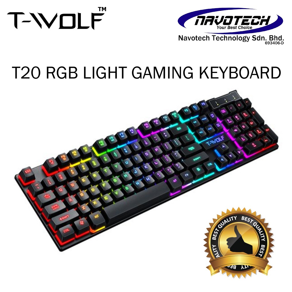 Gaming Keyboard G21 G21B RGB LED Gaming Keyboard Mouse LED Backlight