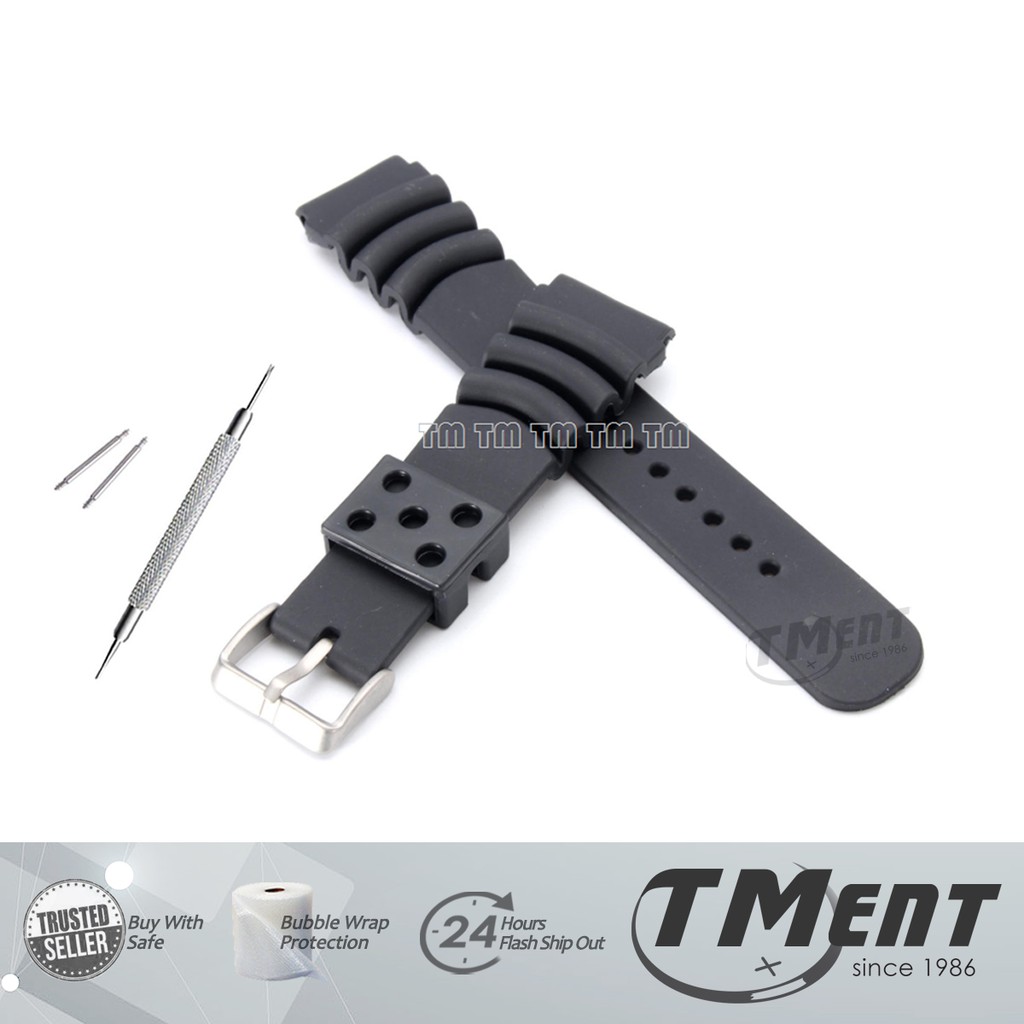 SEIKO 20mm 22mm Rubber Watch Strap Replacement For SEIKO ORIENT DIVER S Watch Seiko strap Orient strap