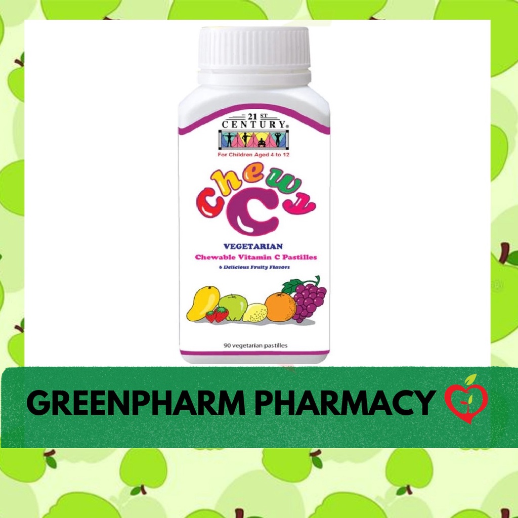 21st Century Chewy C Vegetarian Pastilles 30mg 90's (EXP 06/2026) Shopee Malaysia