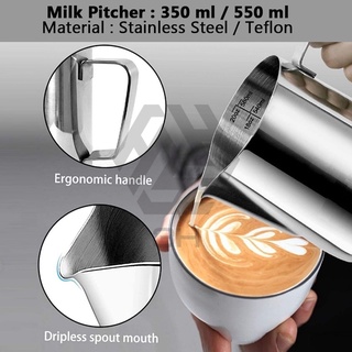 De'Longhi Milk Frothing Pitcher Stainless Steel 17 oz DLSC069