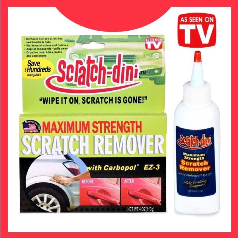 Scratch Dini Scratch Remover Maximum Strength - 4 Oz - Safeway