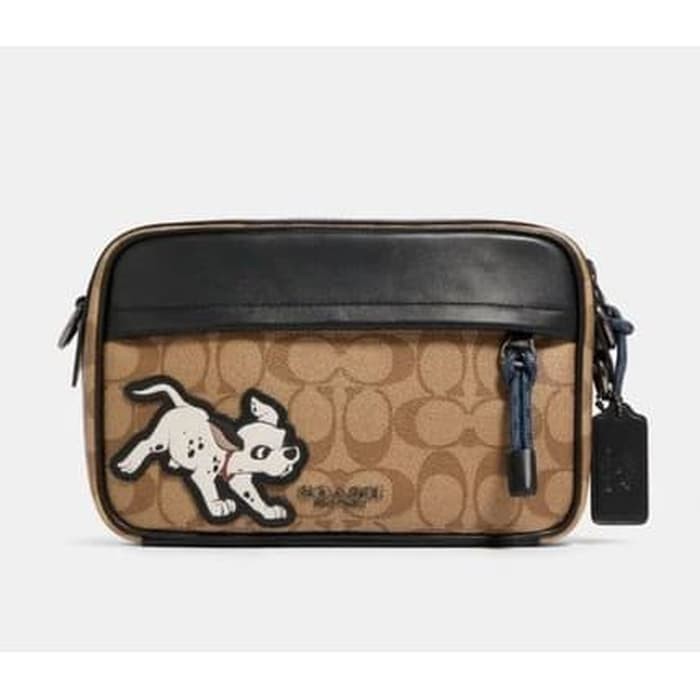 Disney X Coach Graham Crossbody In Signature Canvas With Dalmatian 91498 GUARANTEE 100 AUTHENTIC Shopee Malaysia