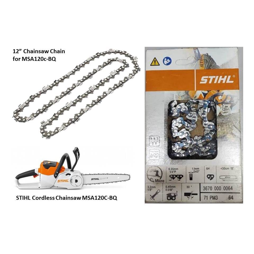 STIHL Chainsaw Chain For MSA120CBQ (100 Original) Shopee Malaysia