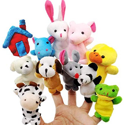 Baby Finger Puppet Baby Finger Toys Baby Plush Toys Baby Finger Doll ...