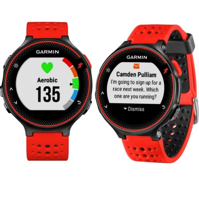 Garmin Forerunner 235 GPS Running Watch with Wrist Based Heart Rate Lava Red Shopee Malaysia