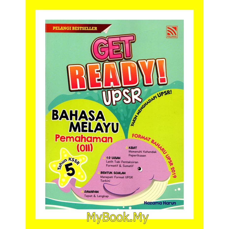 Myb Buku Latihan Get Ready Upsr Kssr Tahun Bahasa Melayu Pemahaman Pelangi Shopee Malaysia