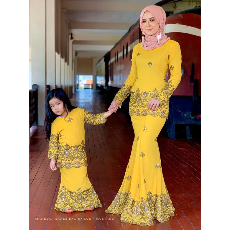 Kurung saree modern sale