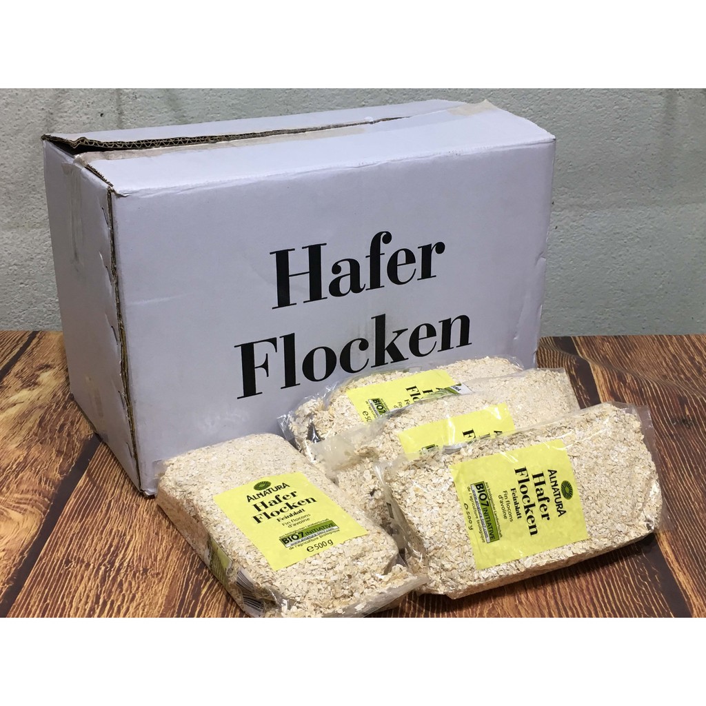 1 carton of HAFER FLOCKEN GERMANY. 16 packs x 500g | Shopee Malaysia