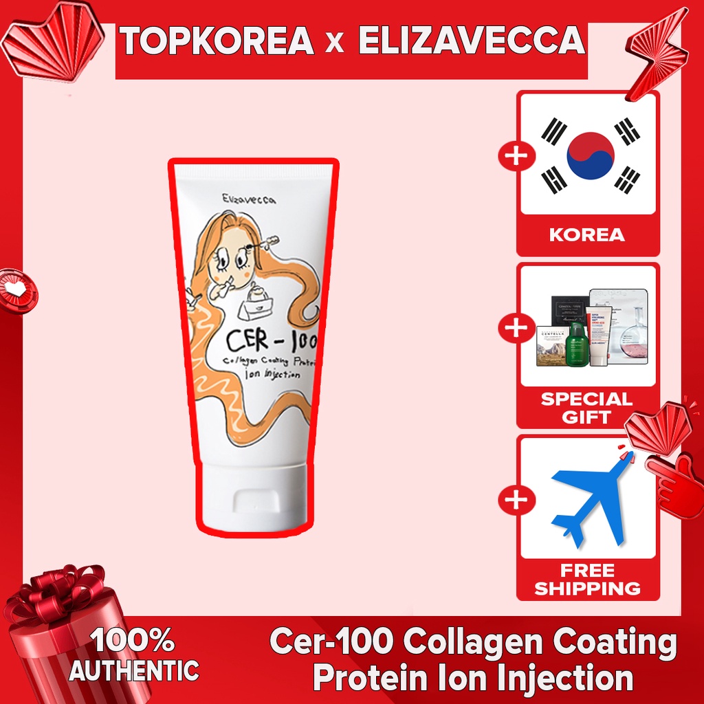 ★Elizavecca★ Cer-100 Collagen Coating Protein Ion Injection 50ml ...