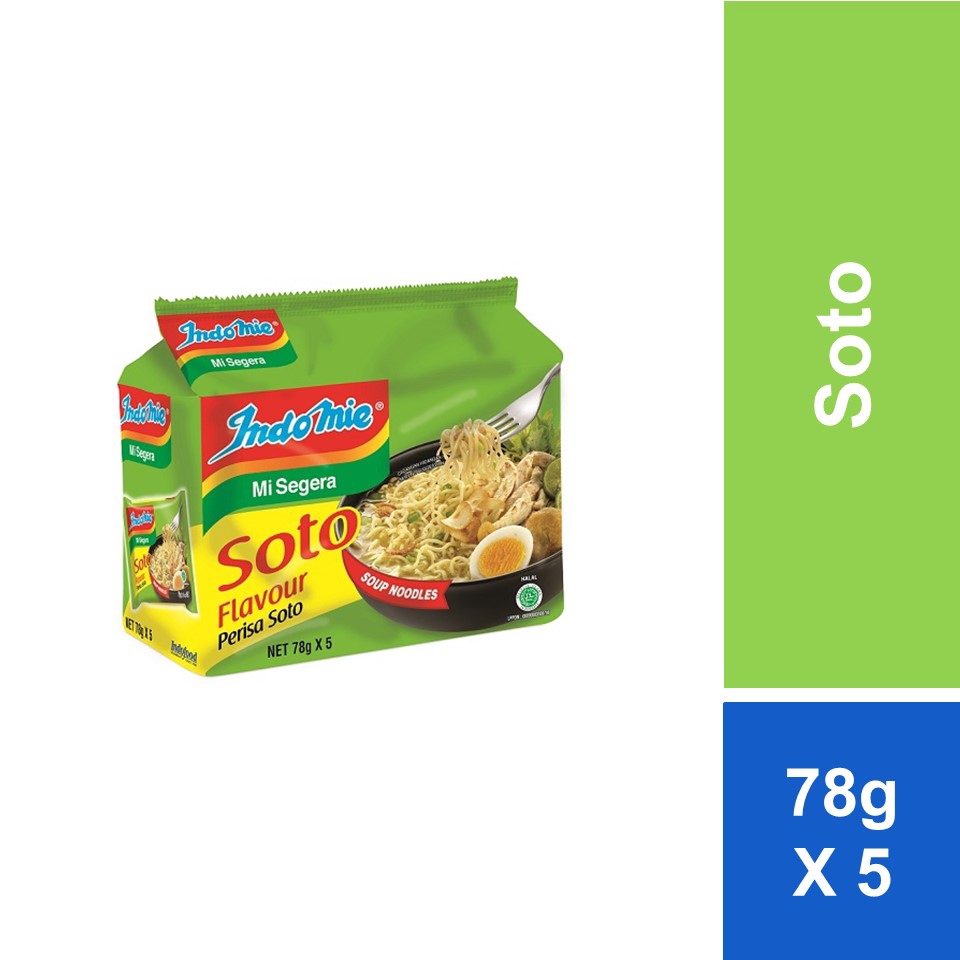 Indomie Soto Ayam 78g x 5s | Shopee Malaysia