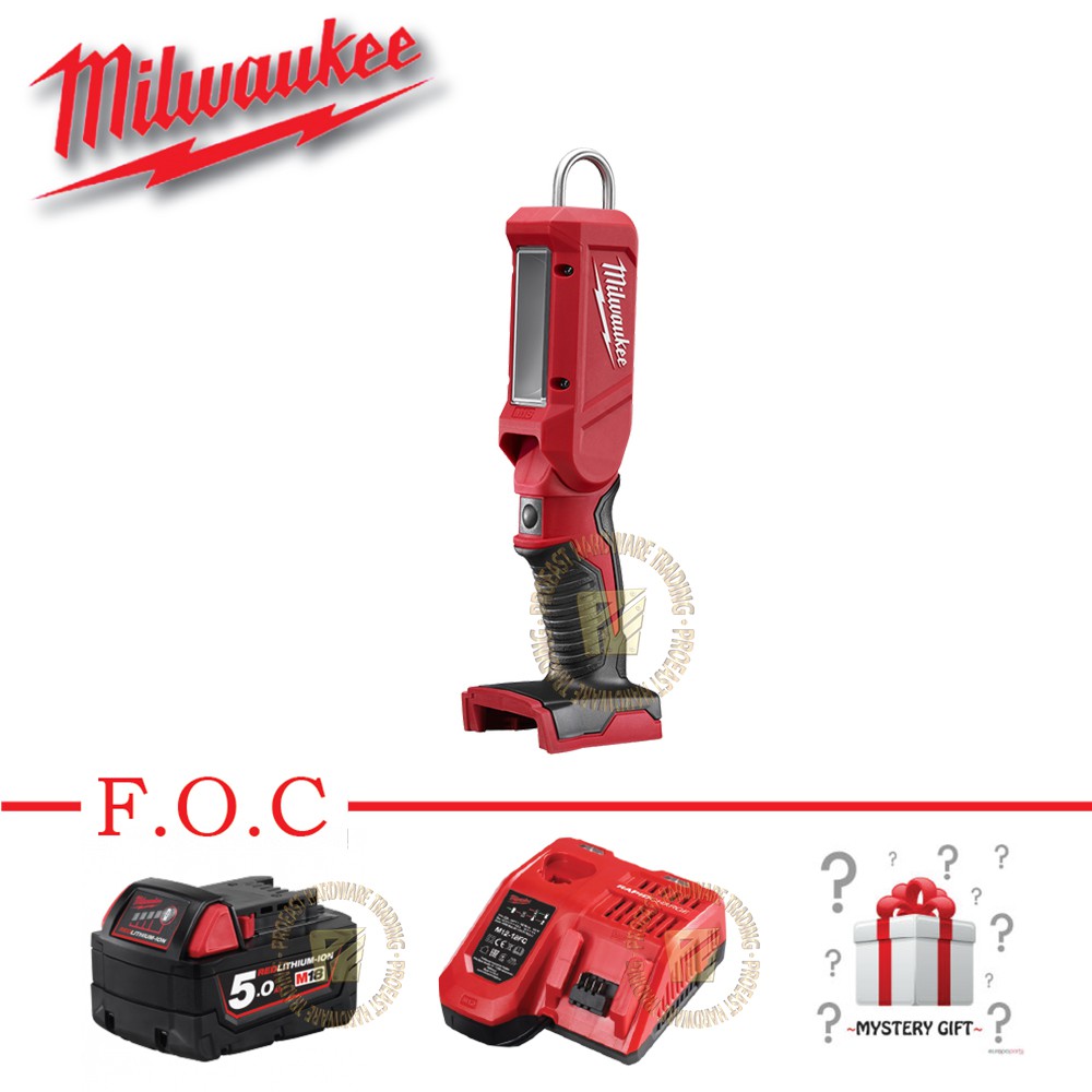 Milwaukee M18-501B IL Led Inspection Light 300 lumens (SET) | Shopee ...