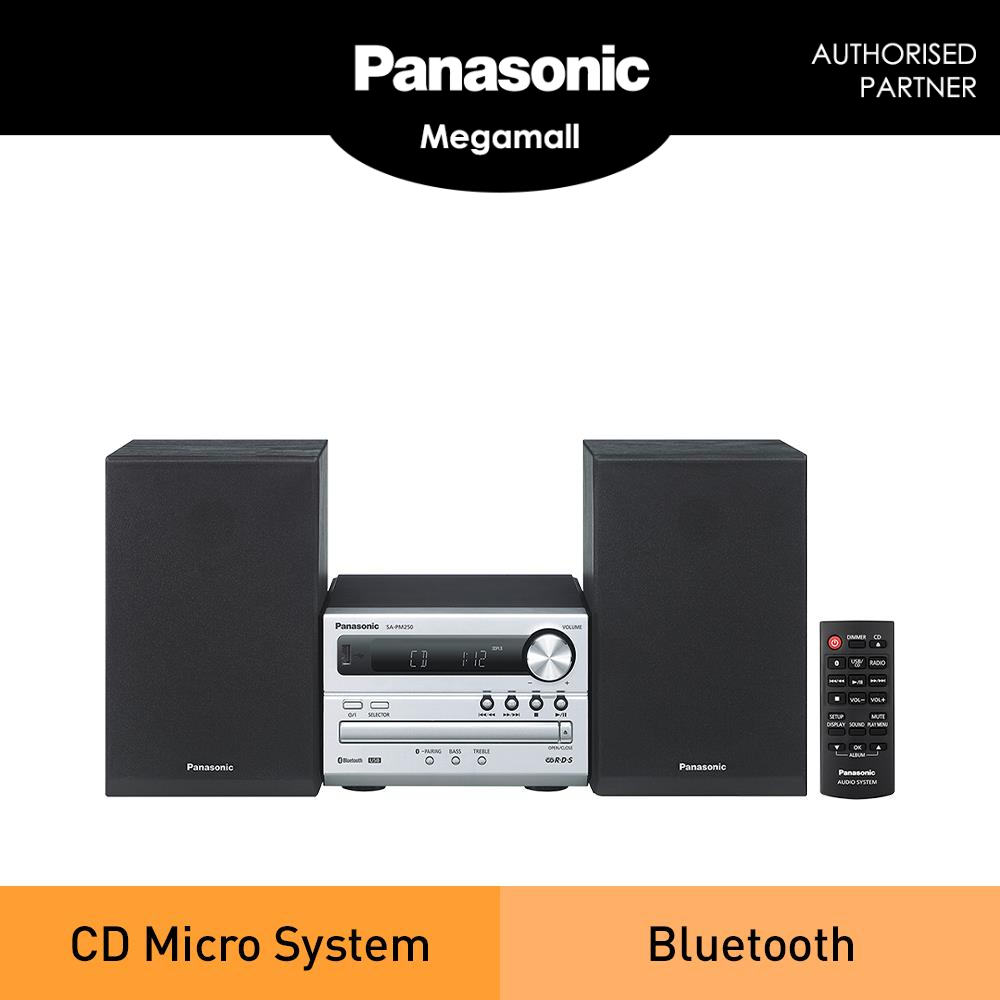 Panasonic Sc Pm Hifi System W Bluetooth Cd Sc Pm Gsxs Shopee Malaysia