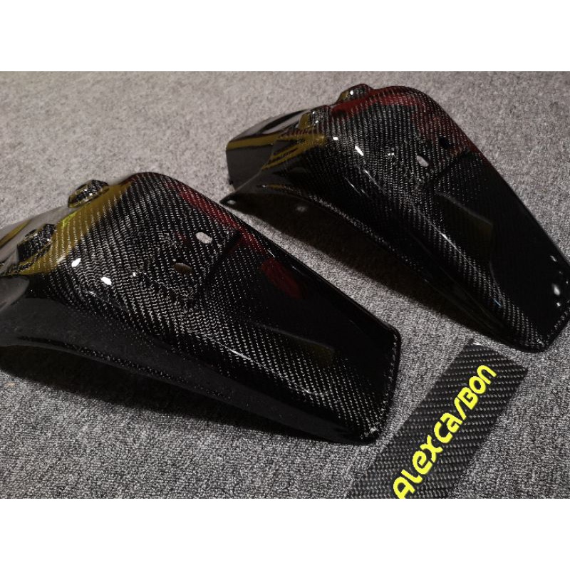 rxz rear mudguard fender carbon fiber*ready stock* | Shopee Malaysia
