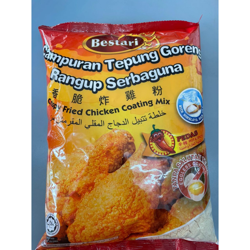 [Ready Stock]Tepung Ayam Goreng Bestari Pedas&Asli/Bestari Fried ...