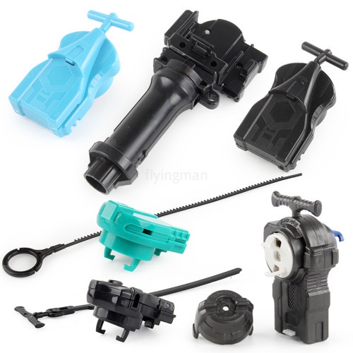 Beyblade Metal Fusion Fight RipCord Power Launcher Grip Handle Toys ...