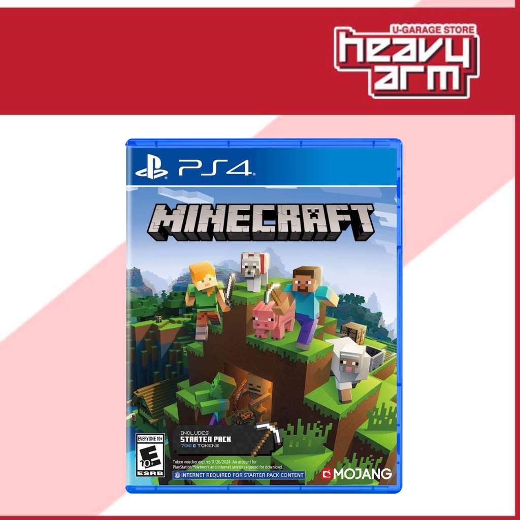 Minecraft starter online pack ps4