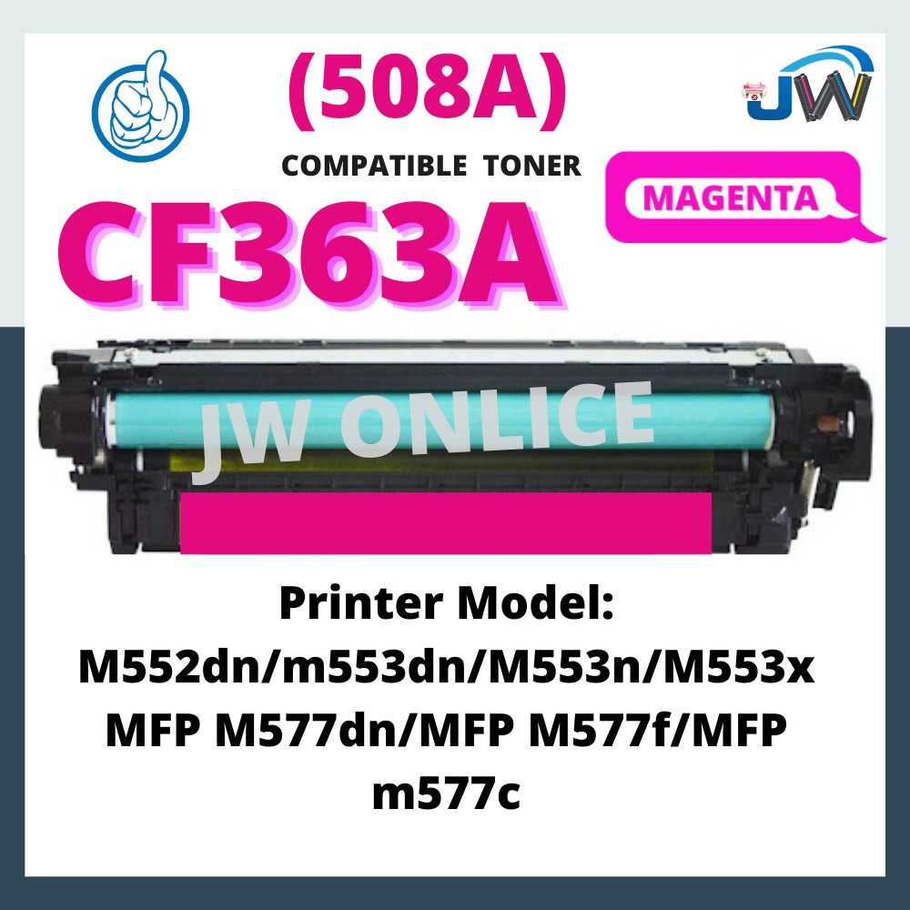 508A CF360A CF361A CF362A CF363A HP LaserJet M552 M552dn M553 M553dn ...
