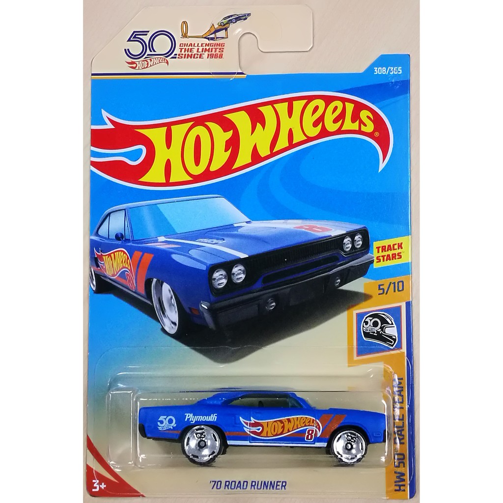 Hot Wheels 70 Plymouth Road Runner [1970 Roadrunner 50th Anniversary ...