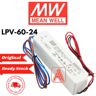 LED STRIP POWER SUPPLY 12V 60W 5A MeanWell LPV-60-12 IP67 RECOND. –