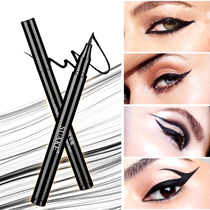 【Spot】 Eyeliner Pen Waterproof Long Lasting 24 Hours Waterproof Liquid ...