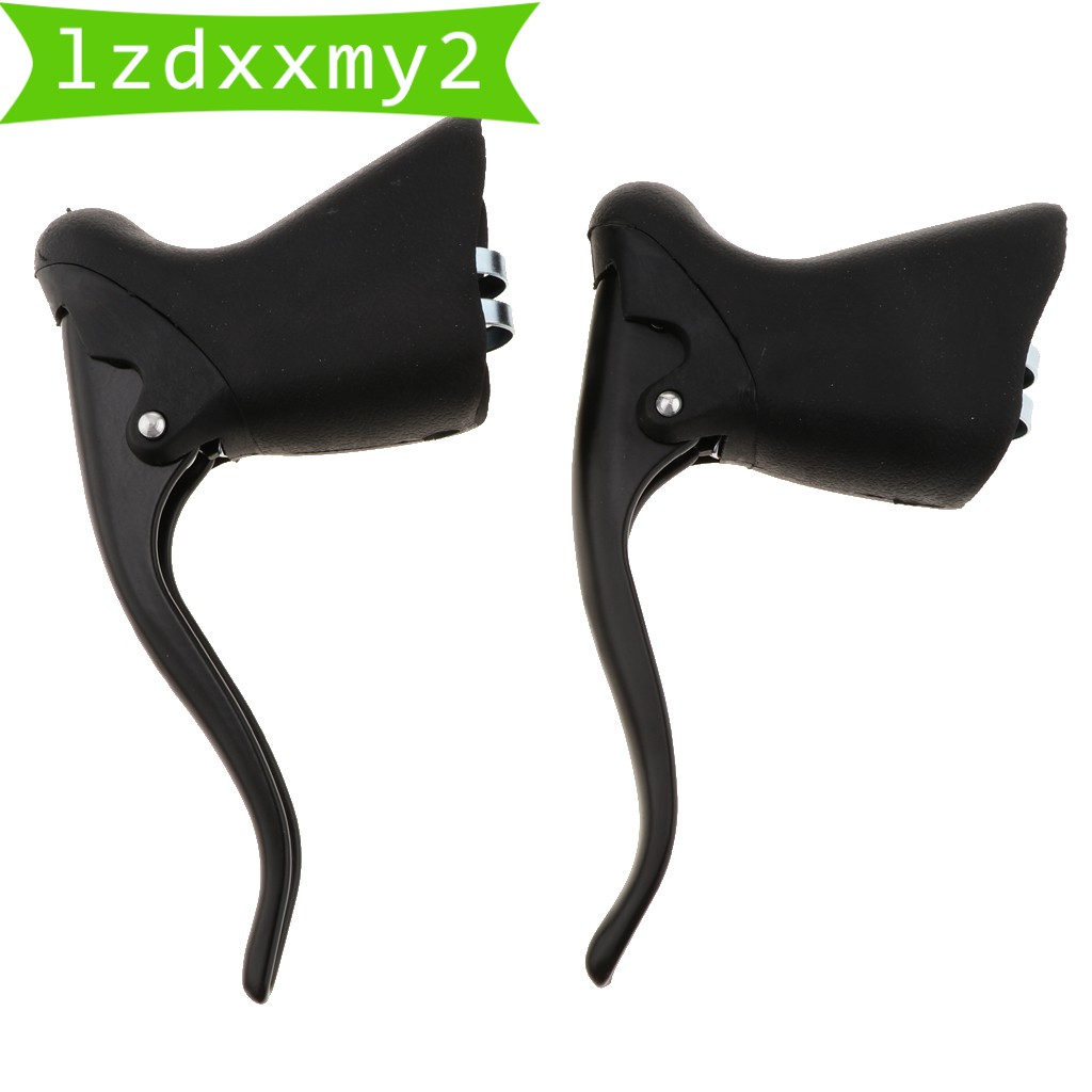 Brake Lightweight Aluminum Brake Handle Mountain Bike Cycle Brake Levers Front & Rear Brake Levers Drop Handlebar Set