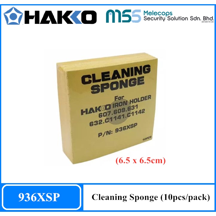 HAKKO H936XSP Cleaning Sponge (10Pcs/Packet) Shopee Malaysia