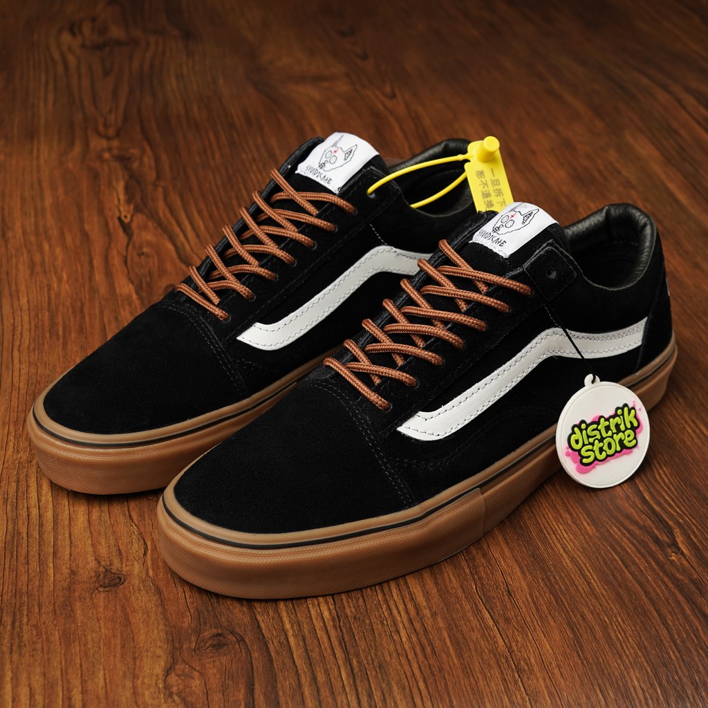 Vans Old Skool Pro Syndicate Golf Wang Black Gum SEPATU Shopee Malaysia