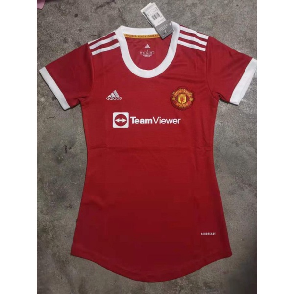 21/22 UNTUK perempuan (Ladies)❤️Manchester United home/away kit Jersey.❤️player  issue