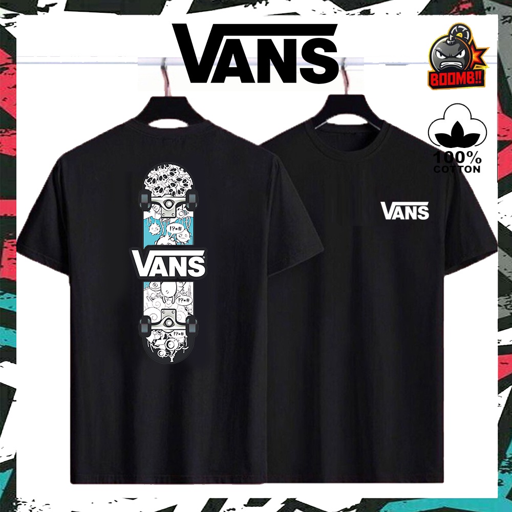 🔥100% PREMIUM COTTON🔥 VANS OFF THE WALL 5 Cotton Tshirt T Shirt ...