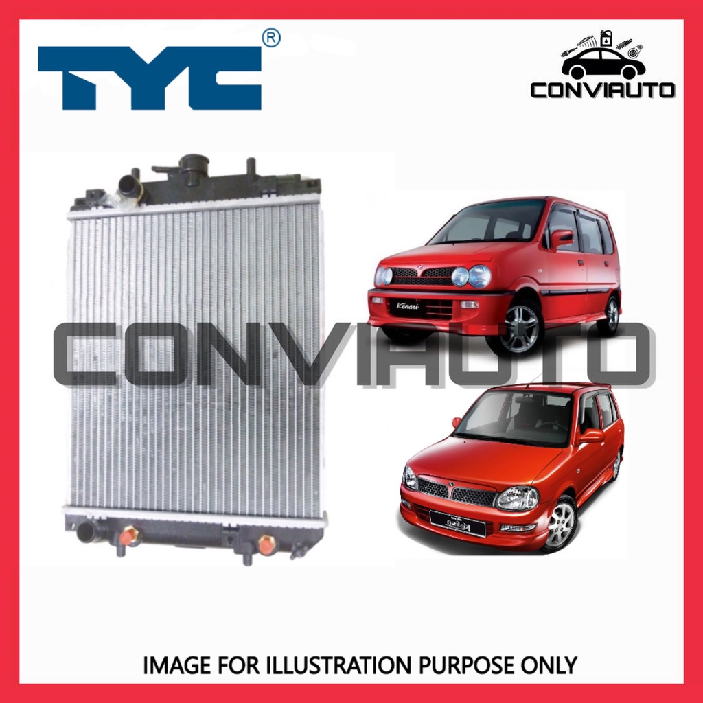 PERODUA KELISA KENARI AT 2 LAYERS RADIATOR - TYC 4 month warranty ...