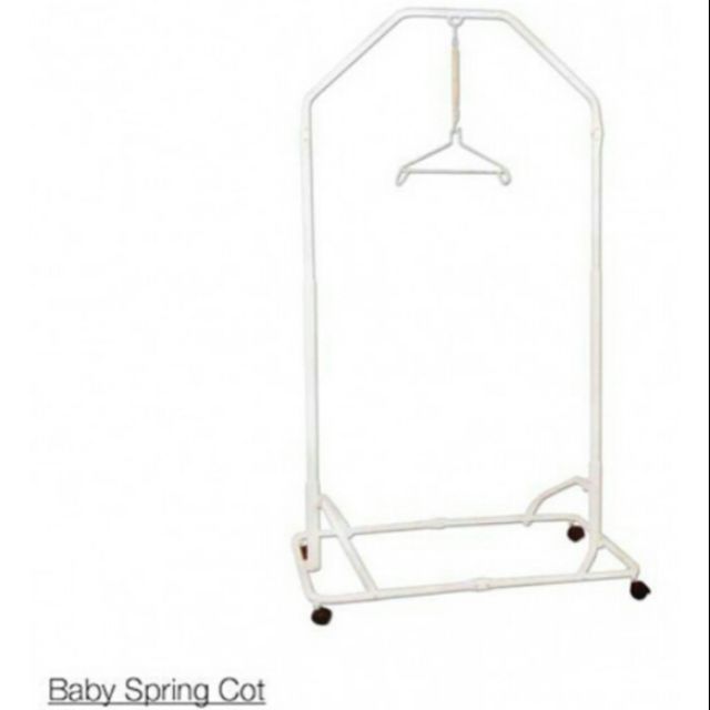 (Ready stock)foldable Baby spring cot buaian / besi buai lipat | Shopee ...